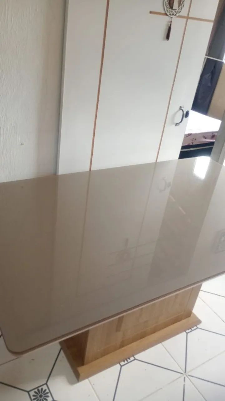 mesa de vidro