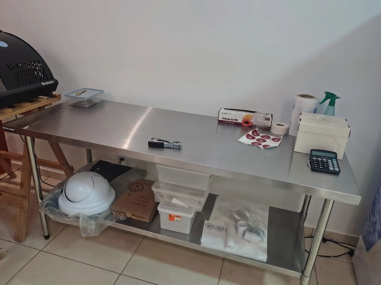 Metalcubas Stainless Steel Support Countertop