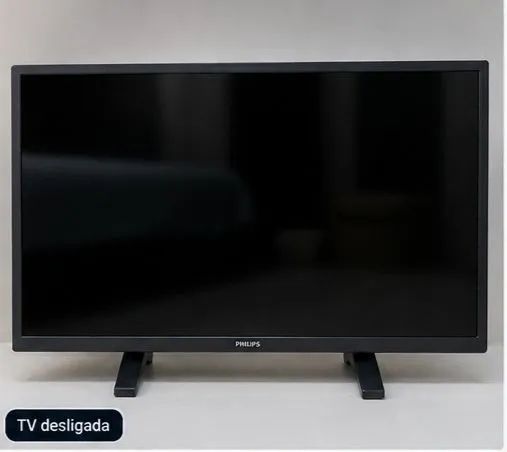 TV Philips 32" - Imagem e Som OK - Preço de Desapego - Tem pixels e riscos na tela. - Foto 2
