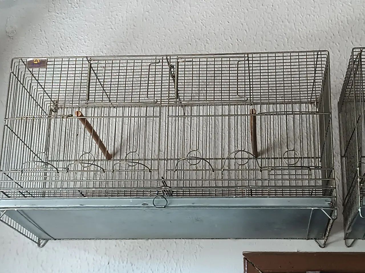 Vendo gaiola de,6 comedouros da Aramil 