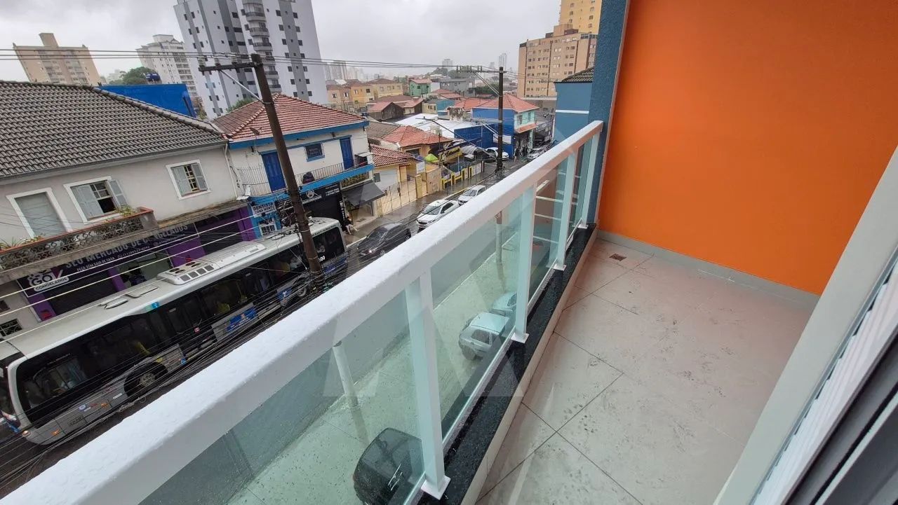 Apartamento com 2 quartos, sala, cozinha, banheiro e sacada - Foto 2