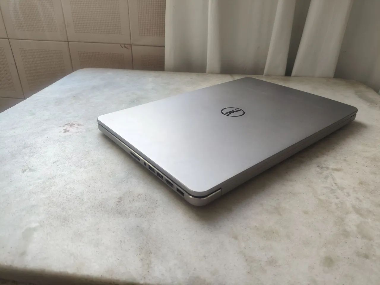 Notebook Dell i5 touchscreen em metal bateria boa teclado iluminado  - Foto 5