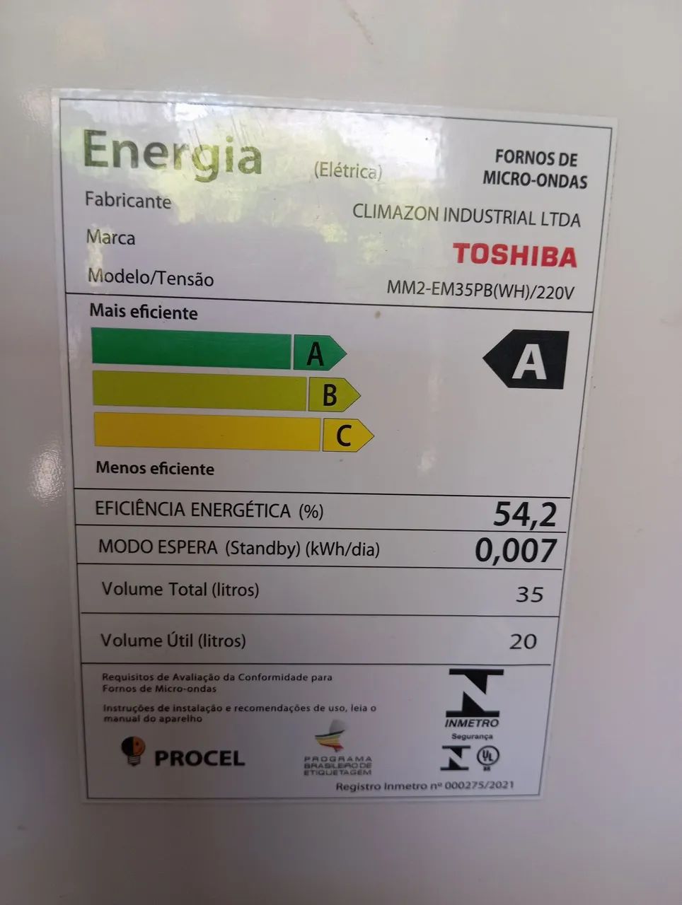Microondas Midea seminovo - Foto 4