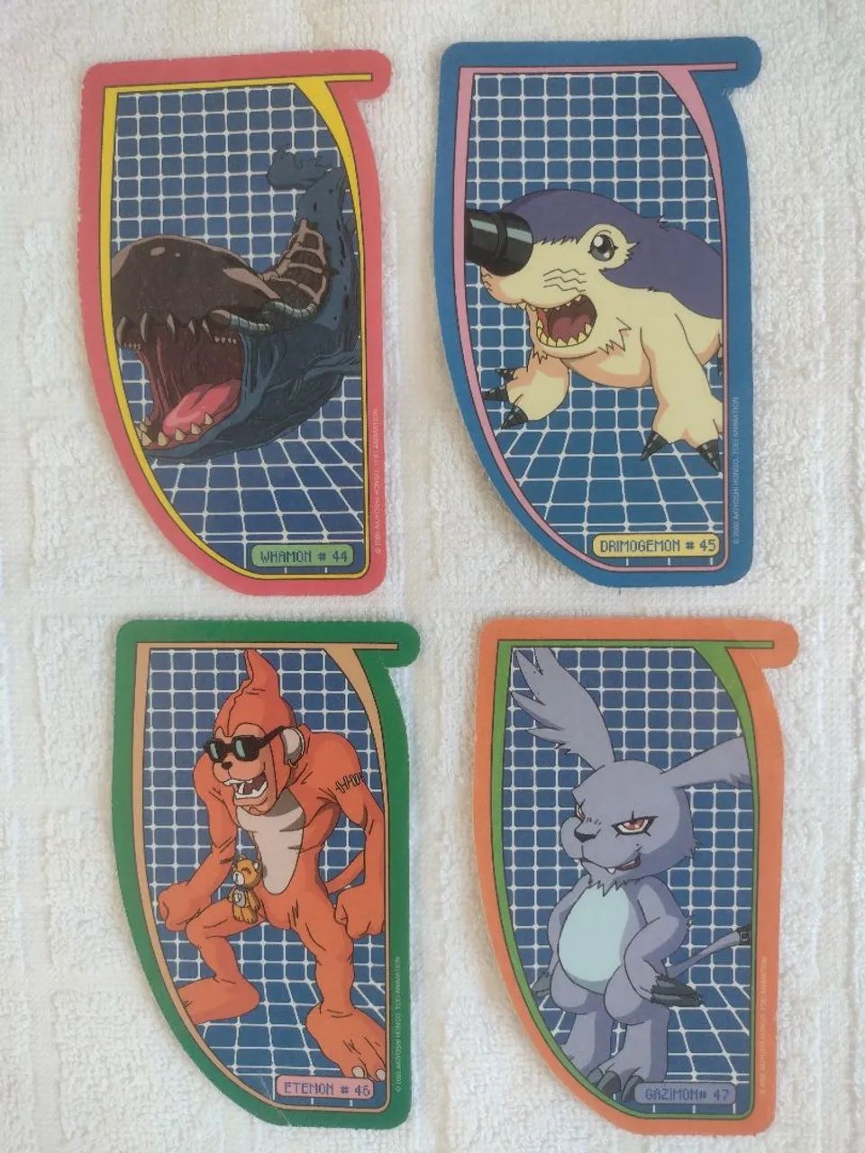 Lote 8 Cards Antigos Revista Digimon - Foto 4