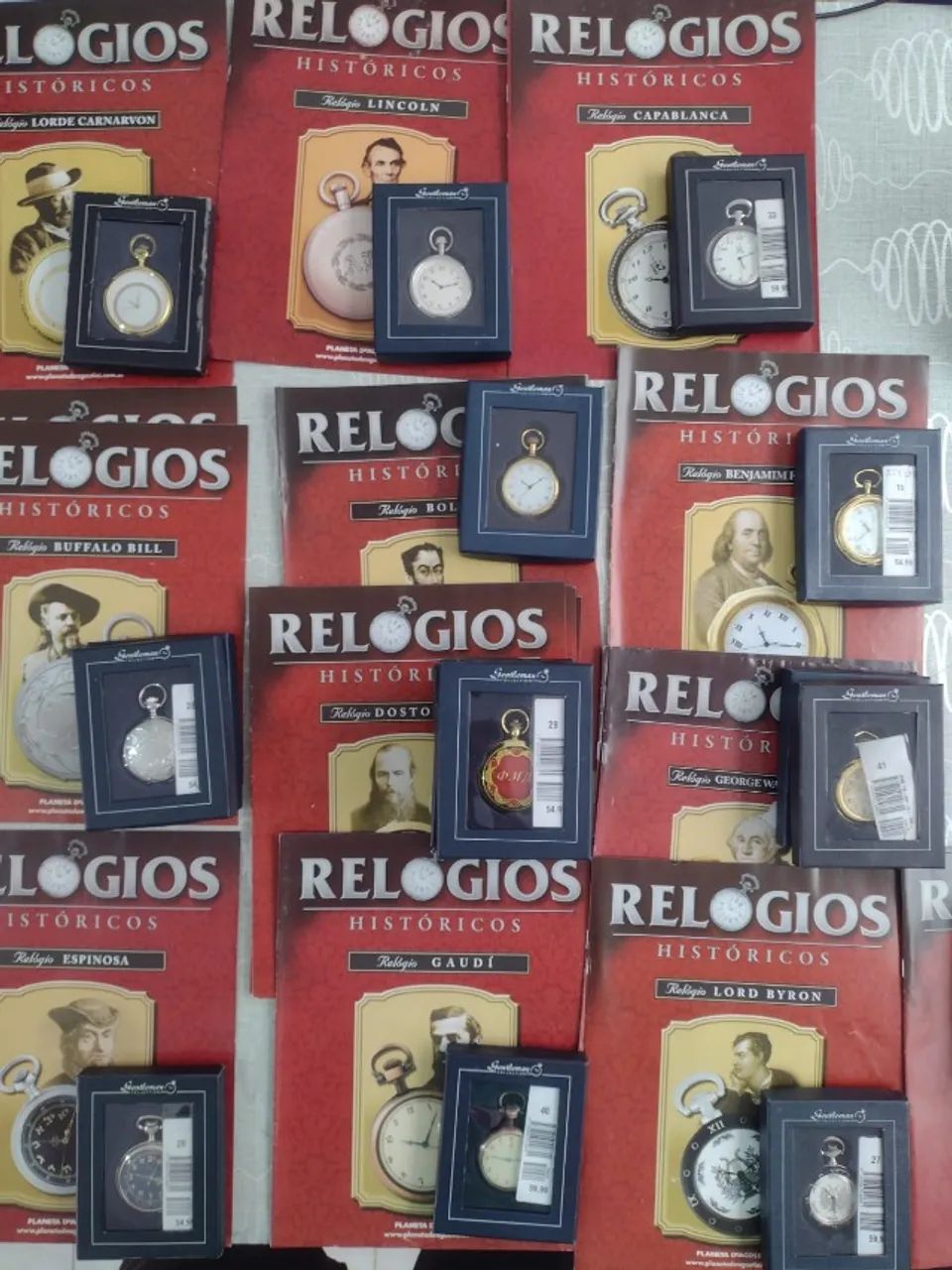 Relógios Históricos - Planeta DeAgostini - Edições avulsas