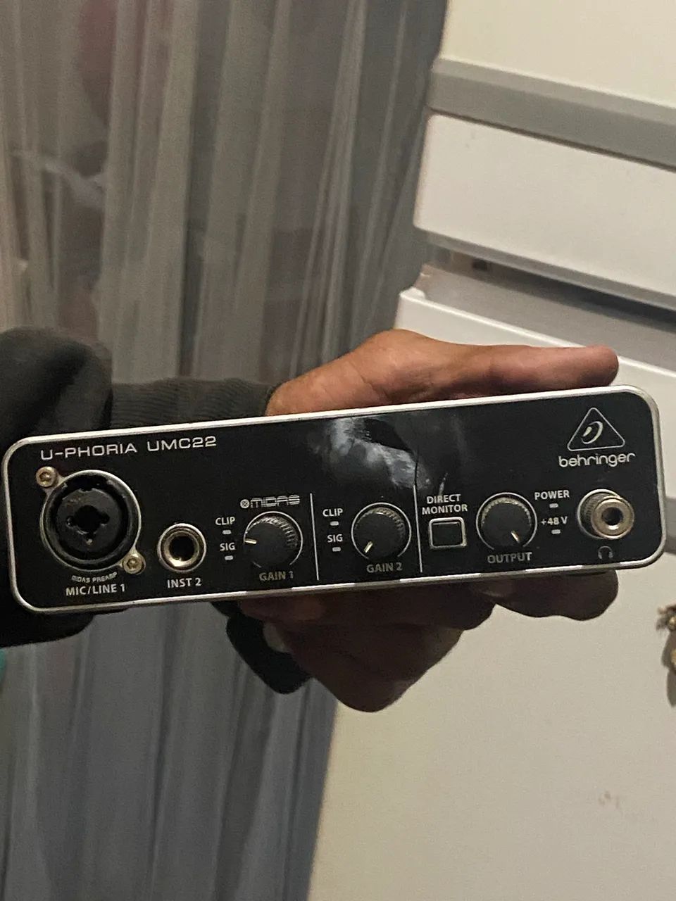 Condenser Microphone + Audio Interface441993002851379202