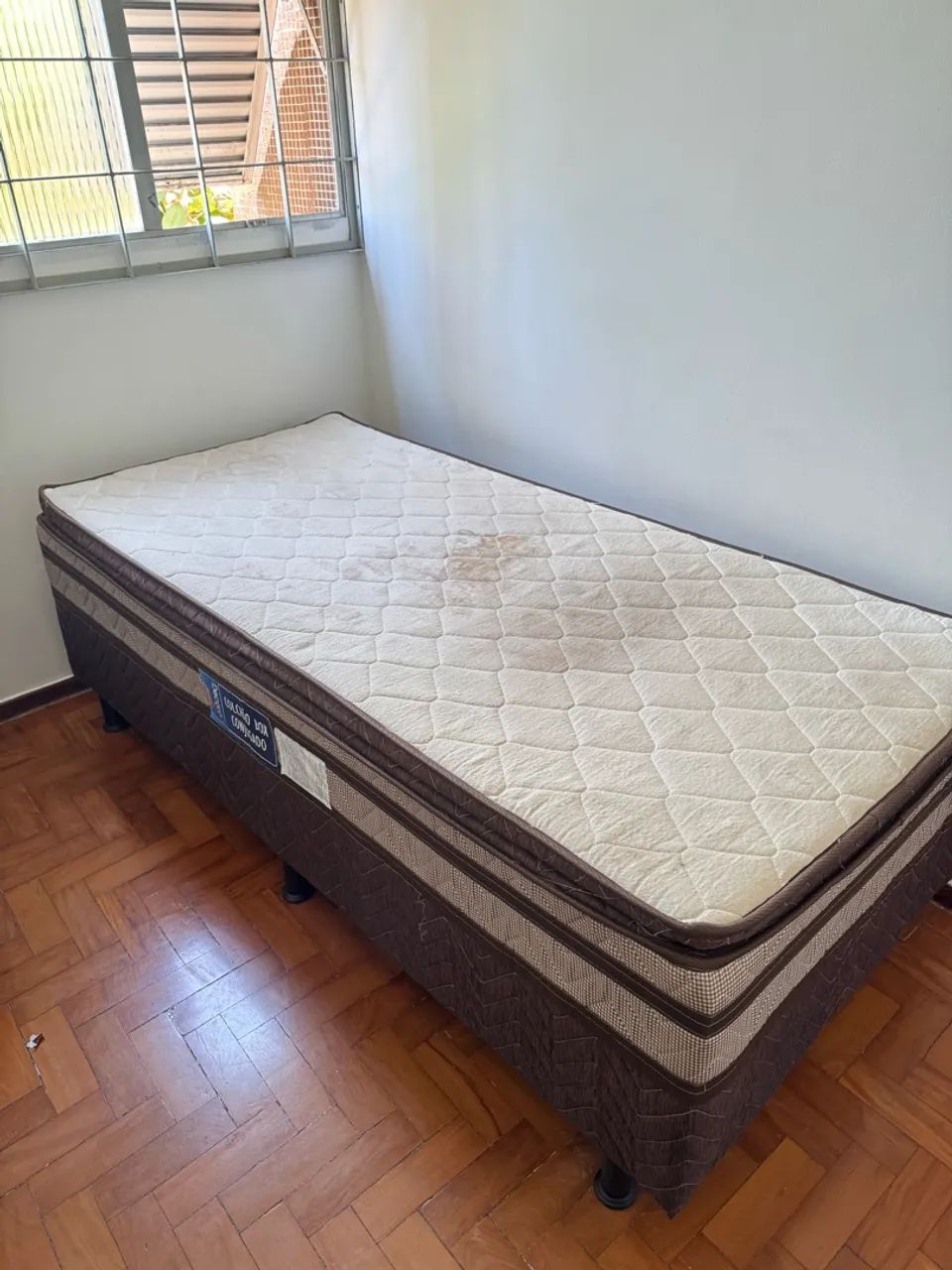 Cama Colchão Box - Solteiro - Foto 2