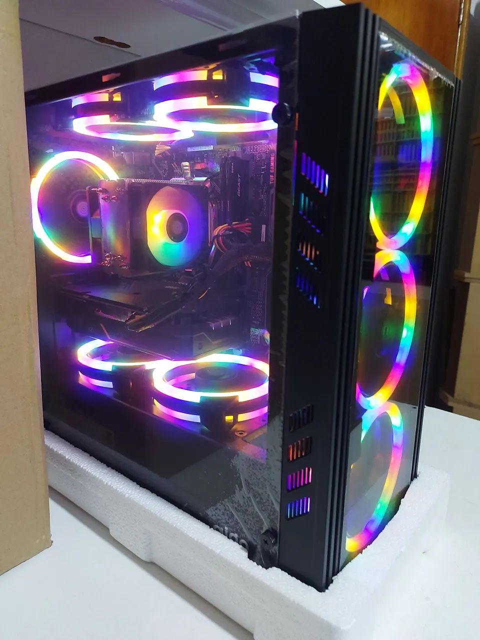 Cpu Gabinete Computador Gamer intel Core i7. Novo 