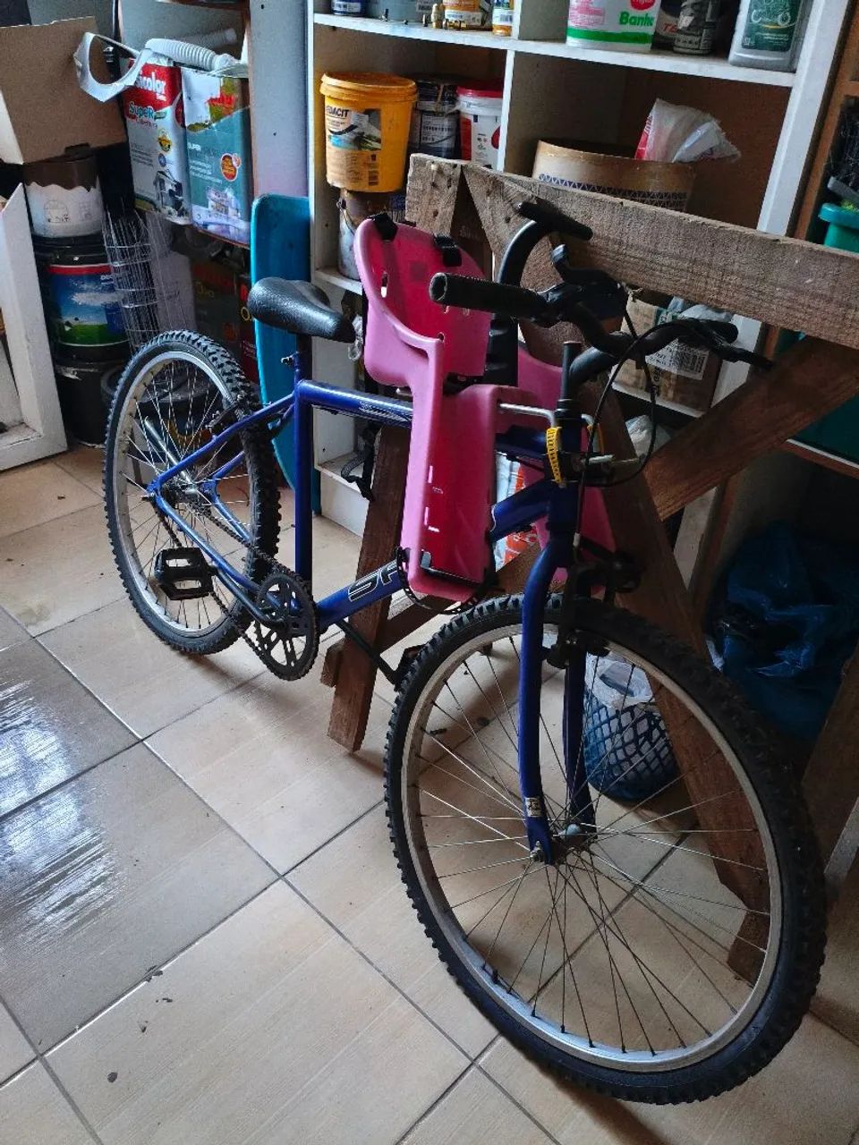Bicicleta com cadeirinha  - Foto 3