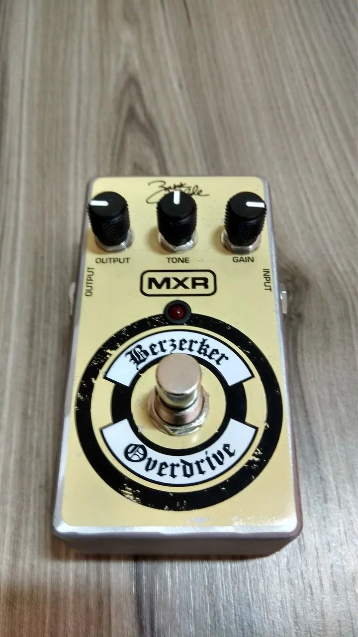 Pedal Dunlop Mxr Zakk Wylde Zw44 Berzerker Overdrive (Usado)