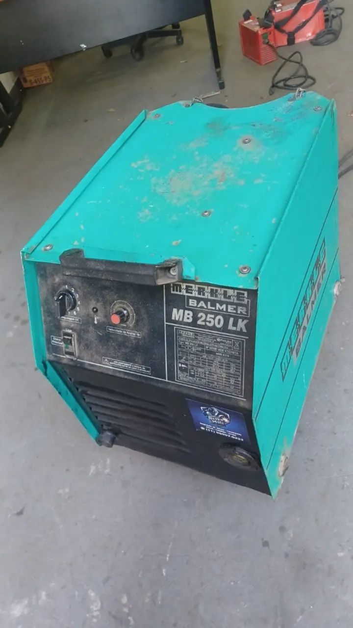 Maquina Solda MIG 250A - Merkle Balmer M B 250 L K Monofasica - Foto 2
