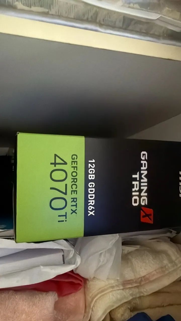 Vendo placa de vídeo MSI RTX 4070ti 12GB - Foto 4