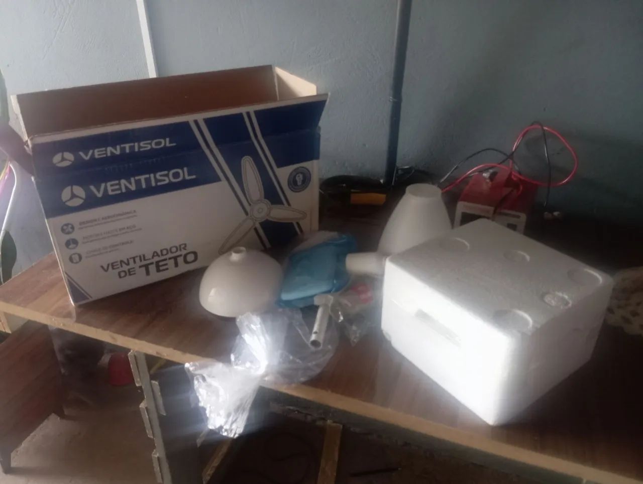 Ventilador de teto novo - Foto 2