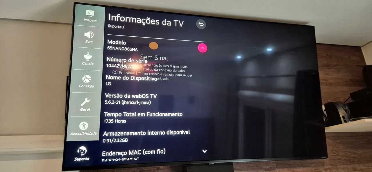 Smart tv LG 65 nanocell - Foto 2