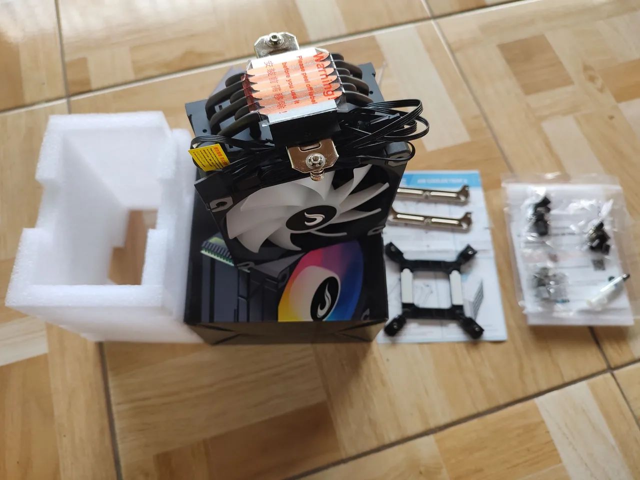 Air Cooler Gamer Rise Mode Temp 6 Black argb  - Foto 5