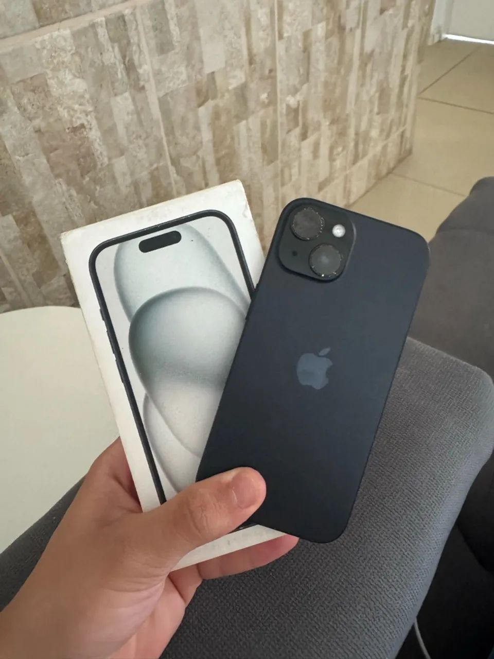 IPHONE 15 128GB COM CAIXA E NOTA - Foto 2