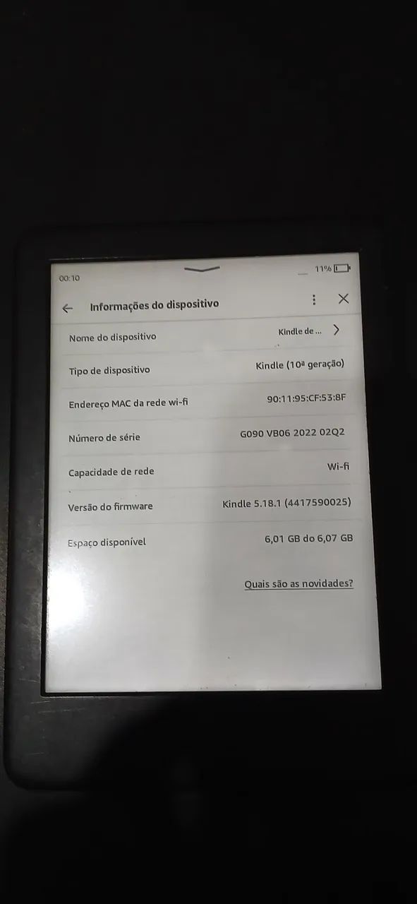Kindle 10 geração - Foto 3