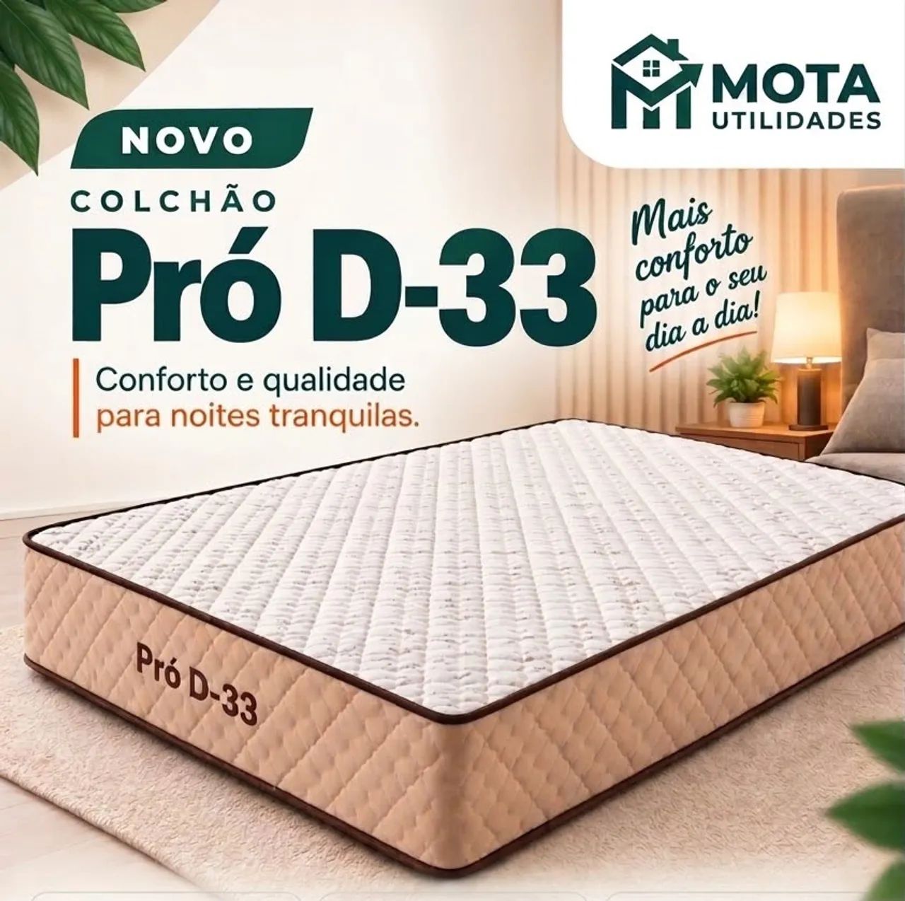 Colchão casal 17 cm espuma 
