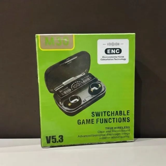 FONE DE OUVIDO BLUETOOTH GAMER M30 TWS