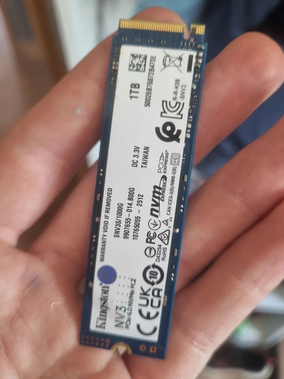 Ssd nvme3 kingston - Foto 2