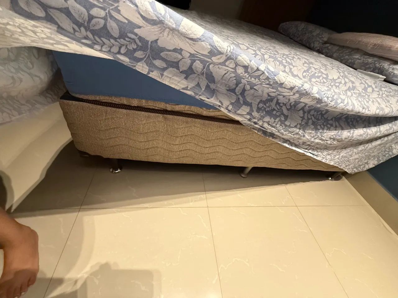 Cama box casal ortobom- bom estado  - Foto 4
