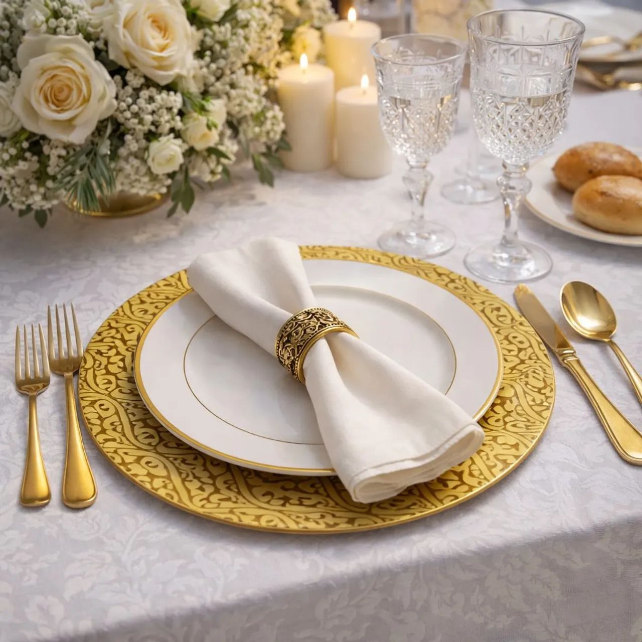 Sousplat importado kits com 4/6/10