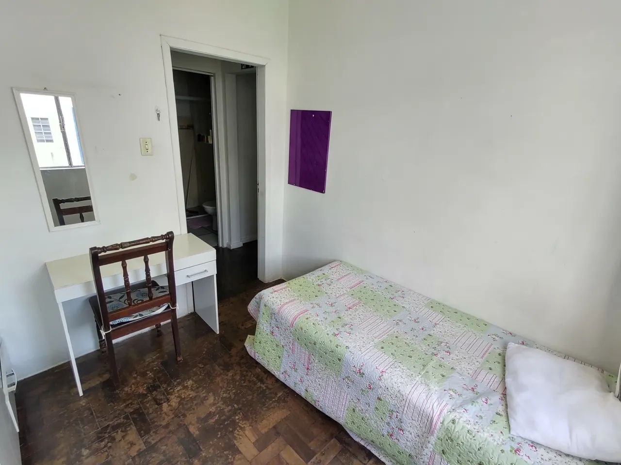 Alugo quarto individual feminino centro - Foto 4