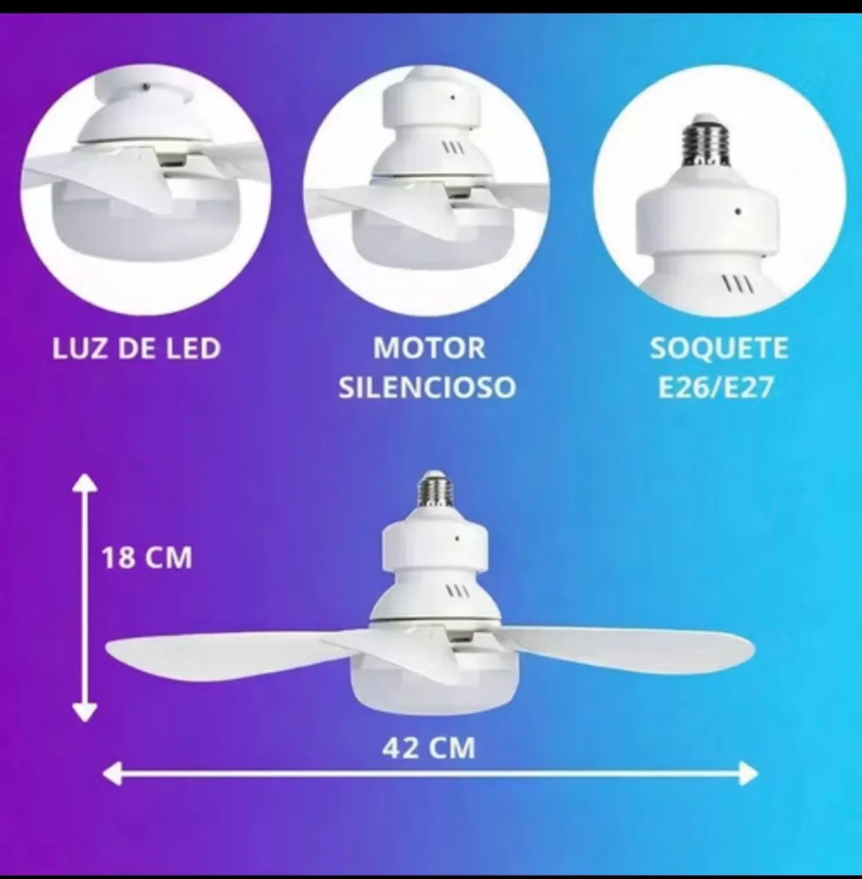 VENTILADOR TETO - Foto 4