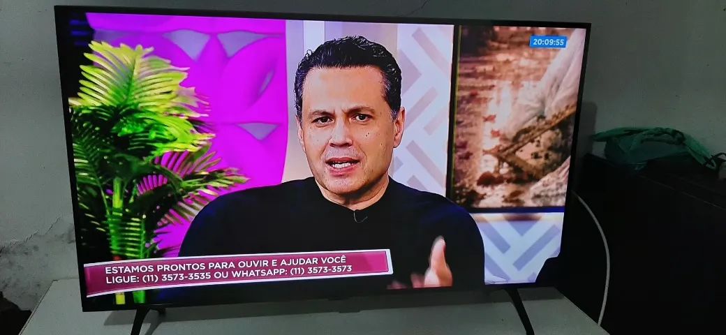 smart tv cristal 4k de 43pol. top completa e perfeita - Foto 5