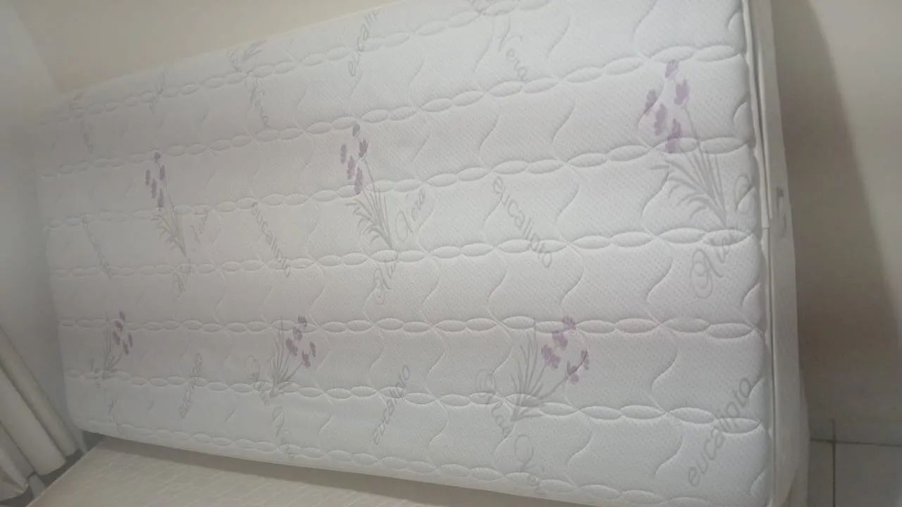 Cama viúva com auxiliar e colchão. - Foto 3