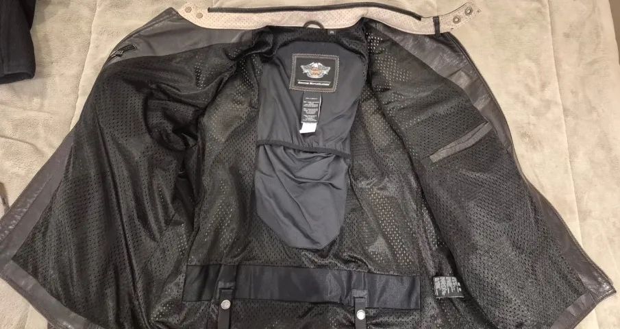 Casaco Harley Davidson couro Original - 2XL - Foto 3