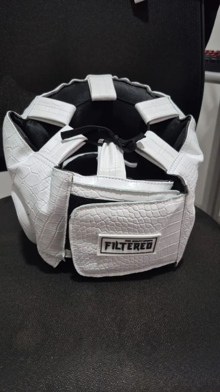 Capacete de boxe em couro Filtered - Foto 2