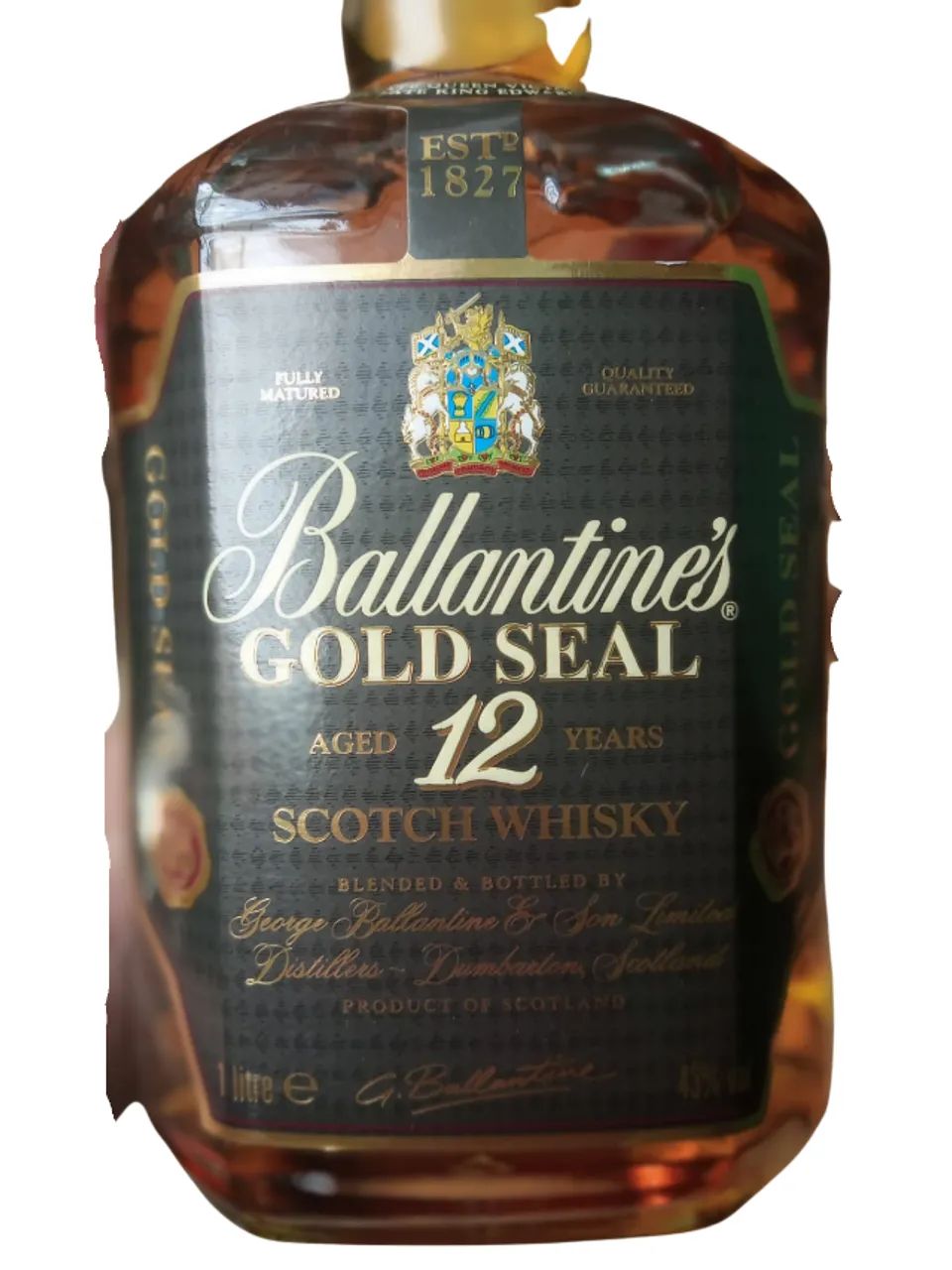 Scotch Whisky Ballantine's Gold Seal 12 Anos Reserva Especial 1L