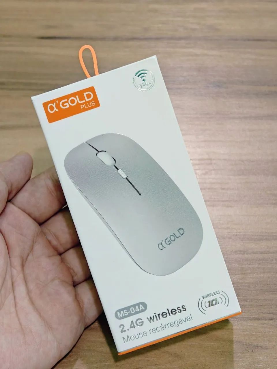 Mouse Bluetooth recarregável - entrega em slz e região 