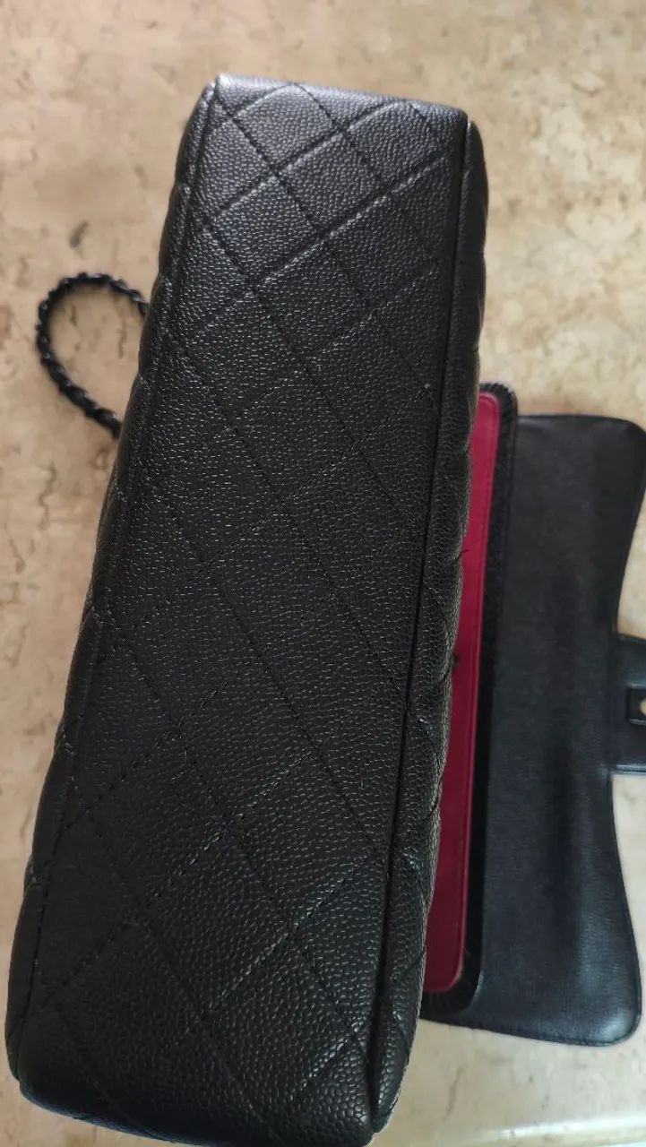 Chanel bolsa caviar - Foto 6