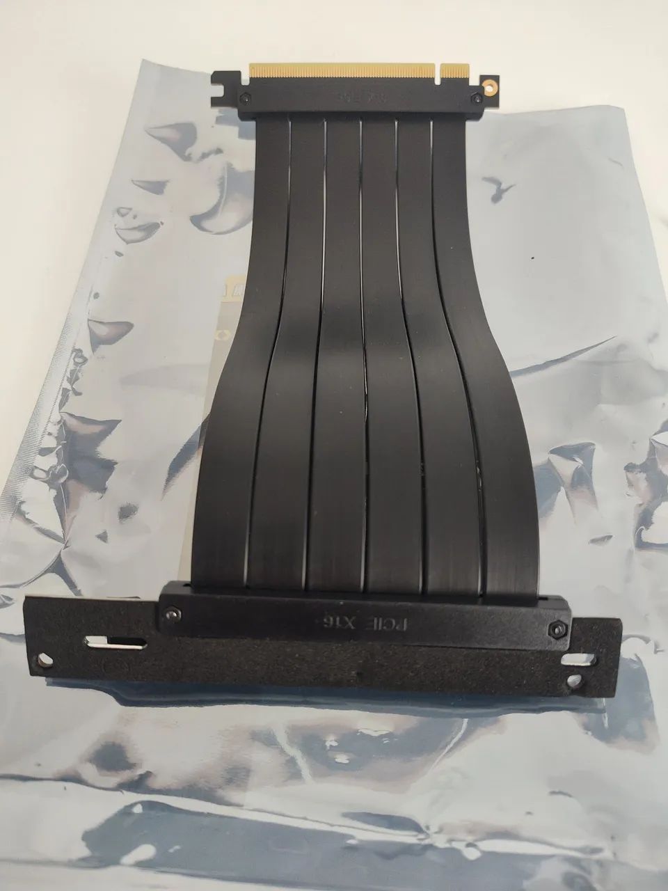 Cabo Extensor Flexível Para Placa De Vídeo Pcie 3.0 X16 20cm - Foto 5