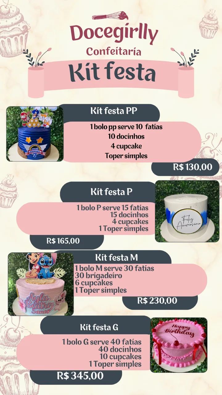 Kit festa 