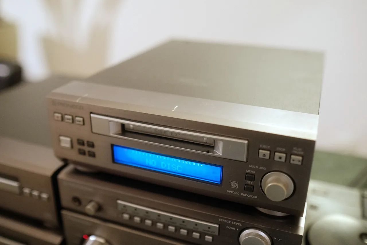 Mini System Pioneer JAPONÊS Sx-r99 Hifi Md Cd Aux Radio Japonês