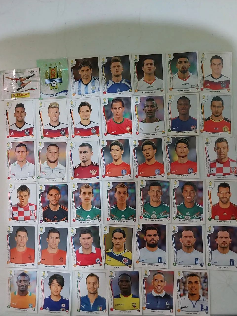 Figurinhas da Copa do Mundo 2014