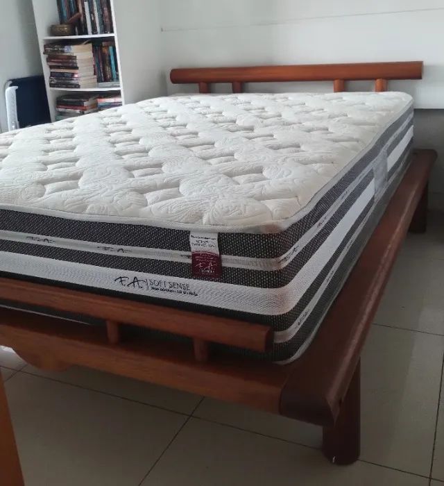 Cama estilo oriental sem colchão 