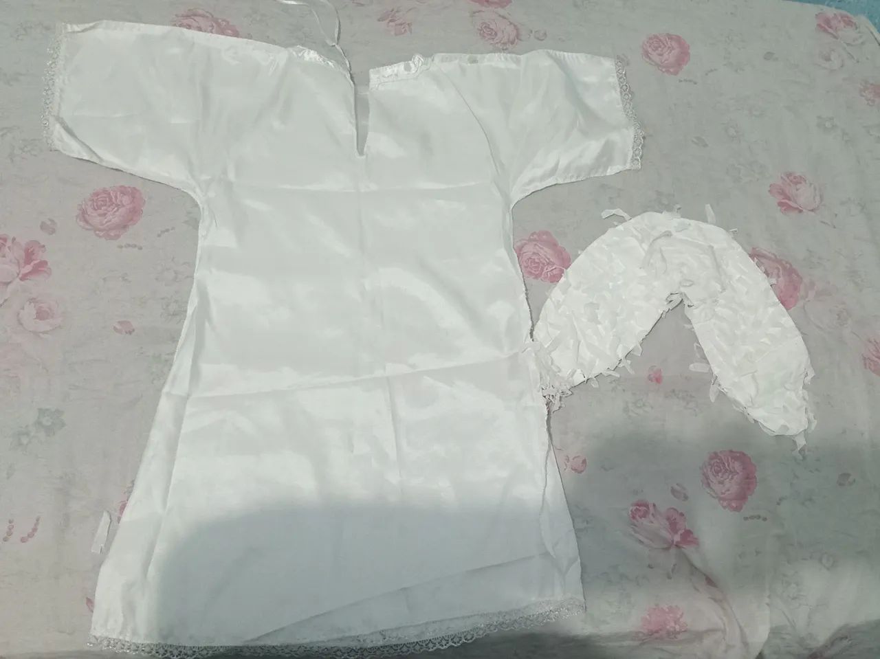 Roupa de anjinho com bata - Foto 2