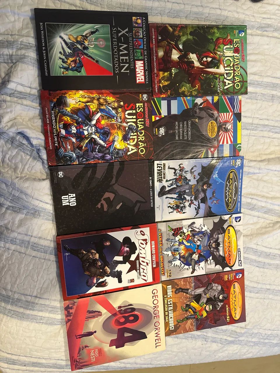 Combo 10 Quadrinhos (6 capa dura)?