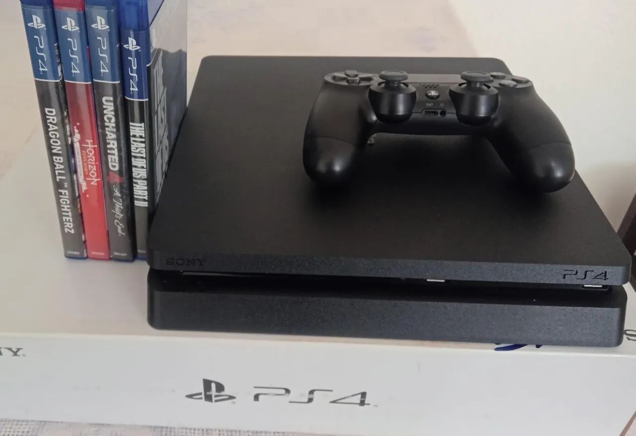 PlayStation 4 Slim 1TB ótimo estado!! - Foto 3