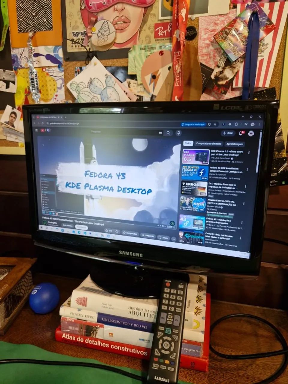 LCD TV Monitor Samsung 20 polegadas - Foto 5