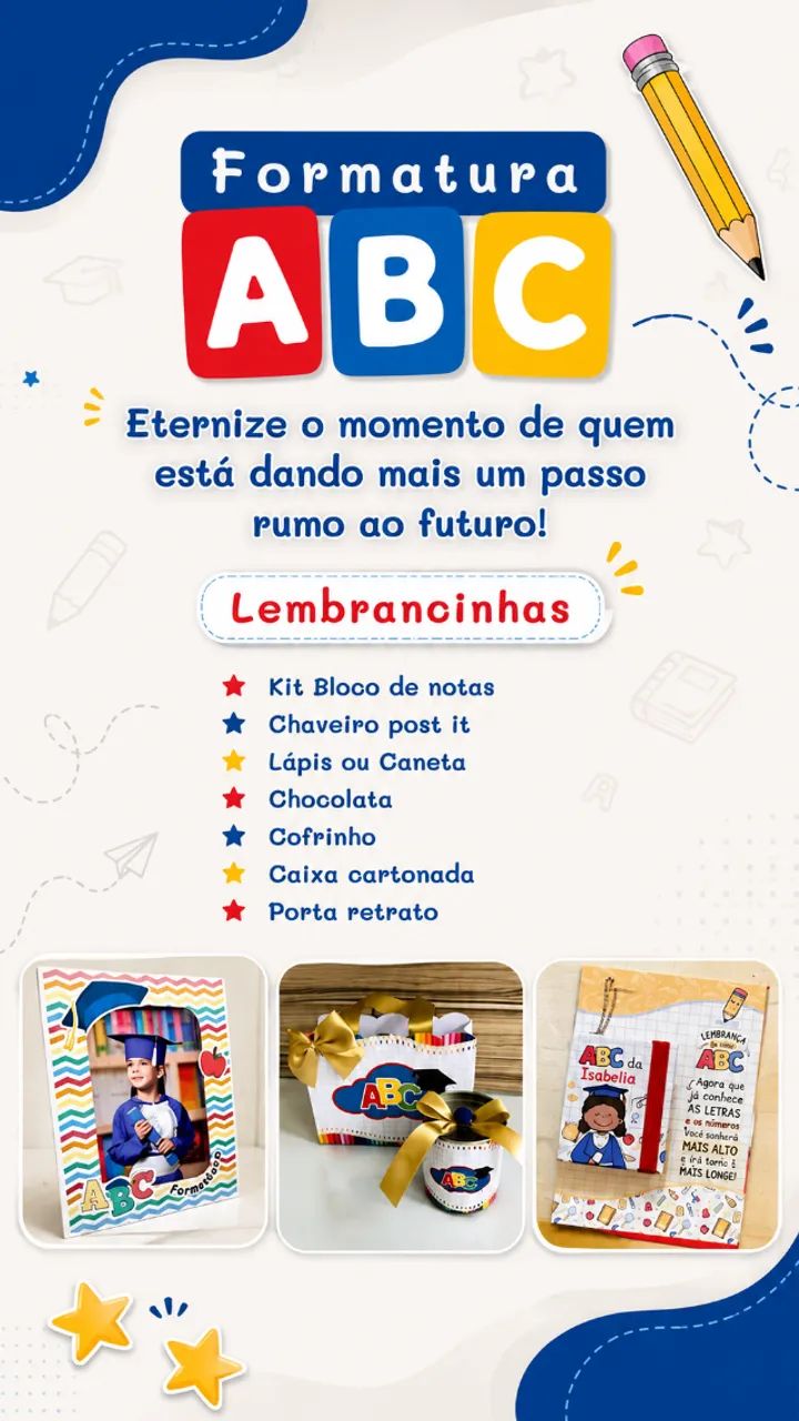 Lembrancinhas Formatura ABC - Foto 2