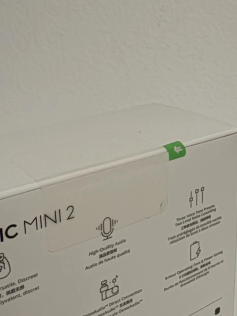 Microfone DJI Mic Mini 2 Na Caixa - Foto 3