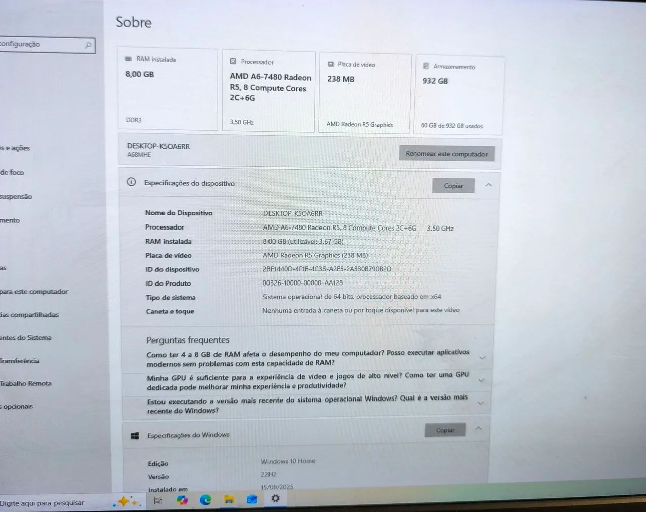 Computador Somente Gabinete  - Foto 2