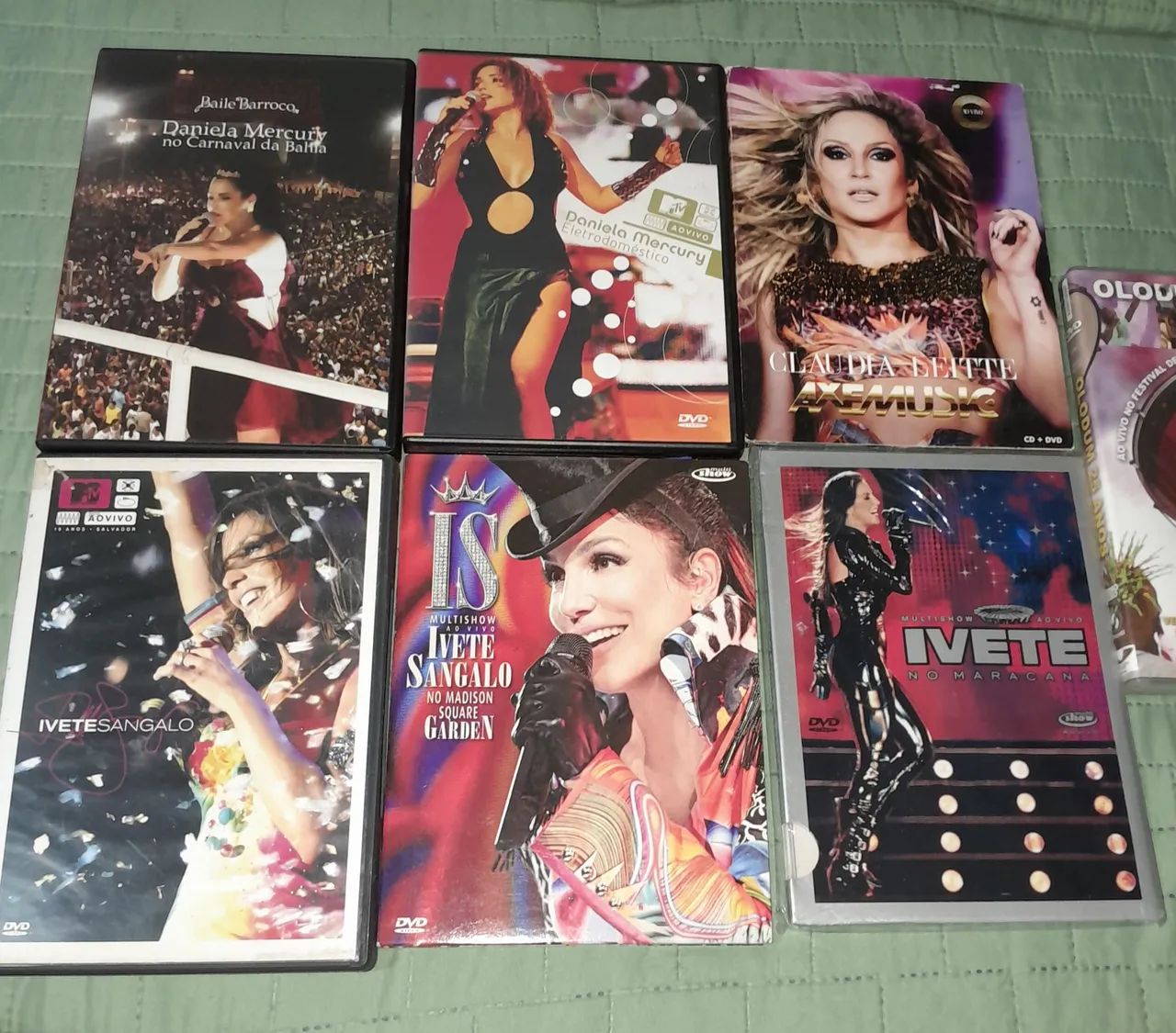 Kit dvds divas do axé