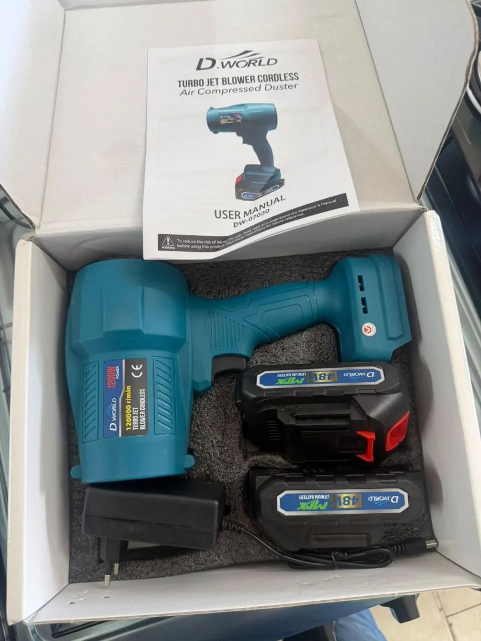 Soprador turbo 48v