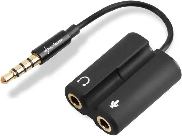 Adaptador de Áudio P3 para 2 P2 - Foto 3